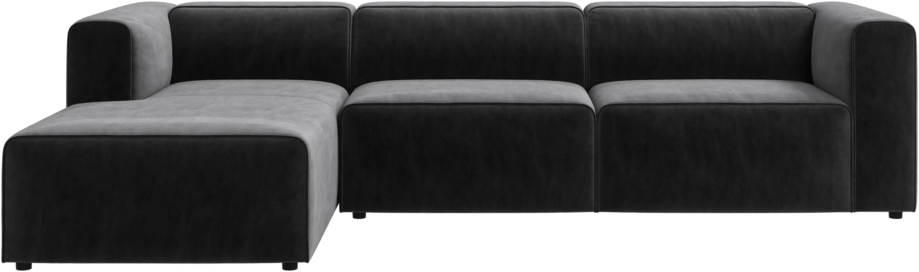 Sofá Carmo con movimiento y módulo de descanso