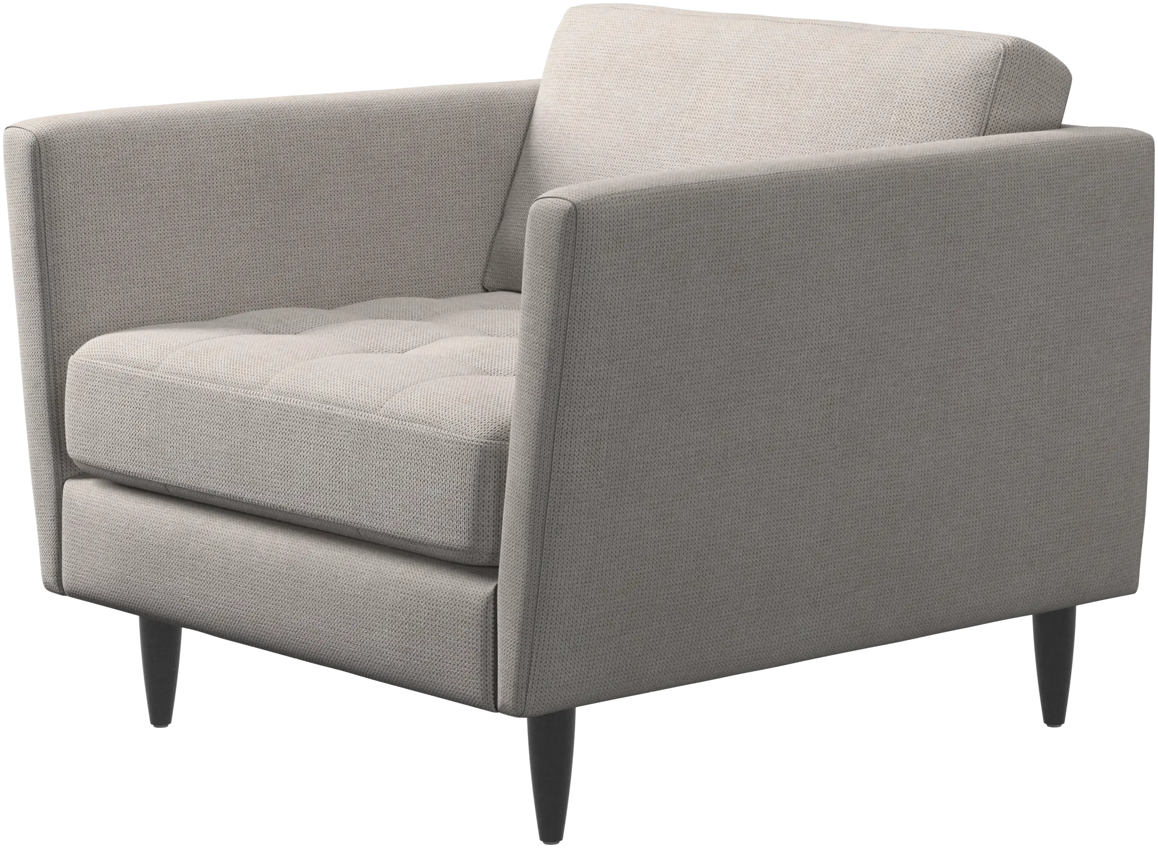 Osaka chair, tufted seat