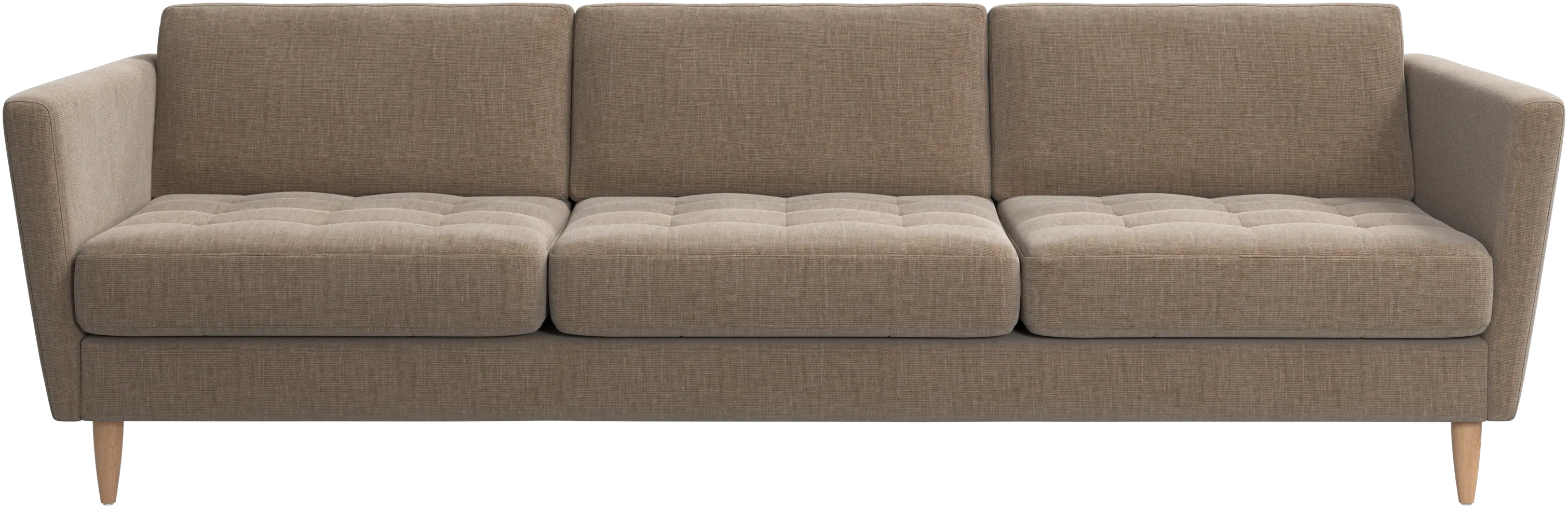 Osaka sofa, tufted seat