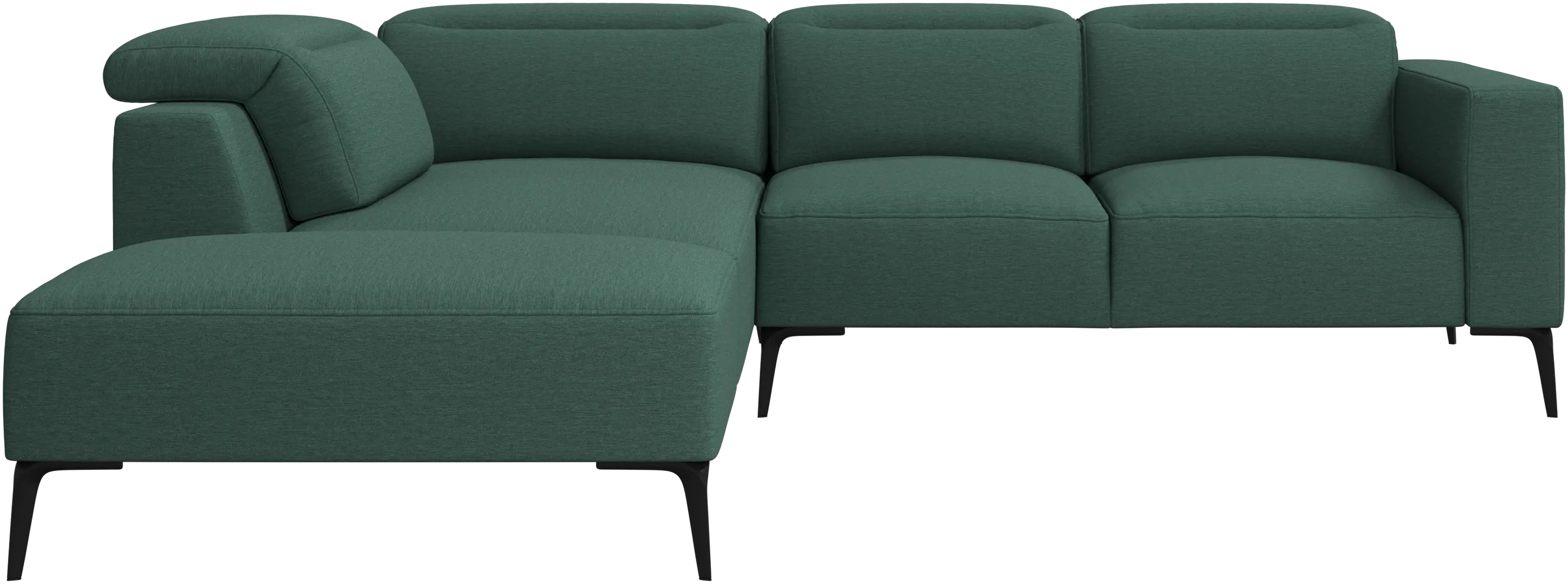 Zürich corner sofa with lounging unit