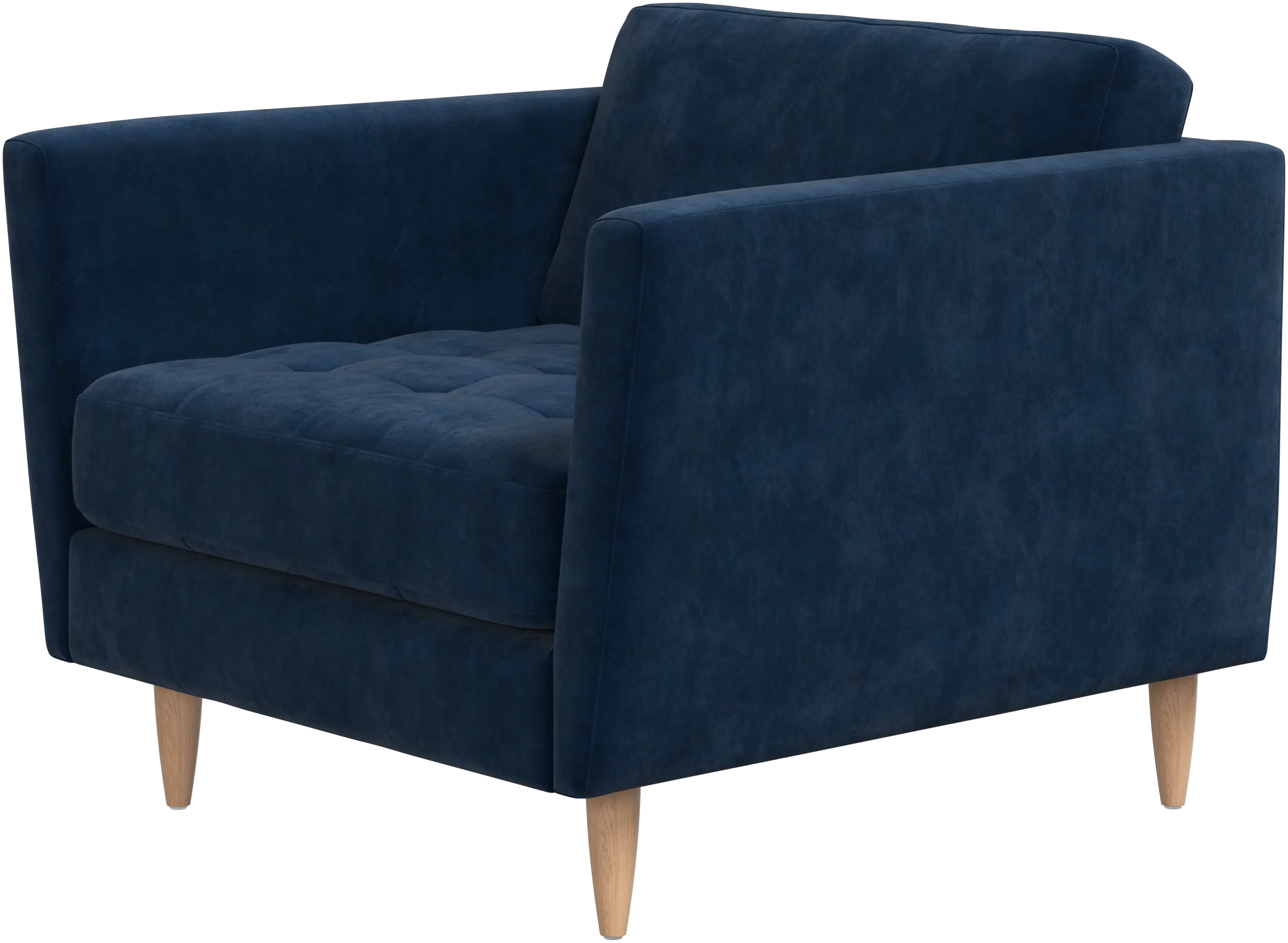 Osaka chair, tufted seat