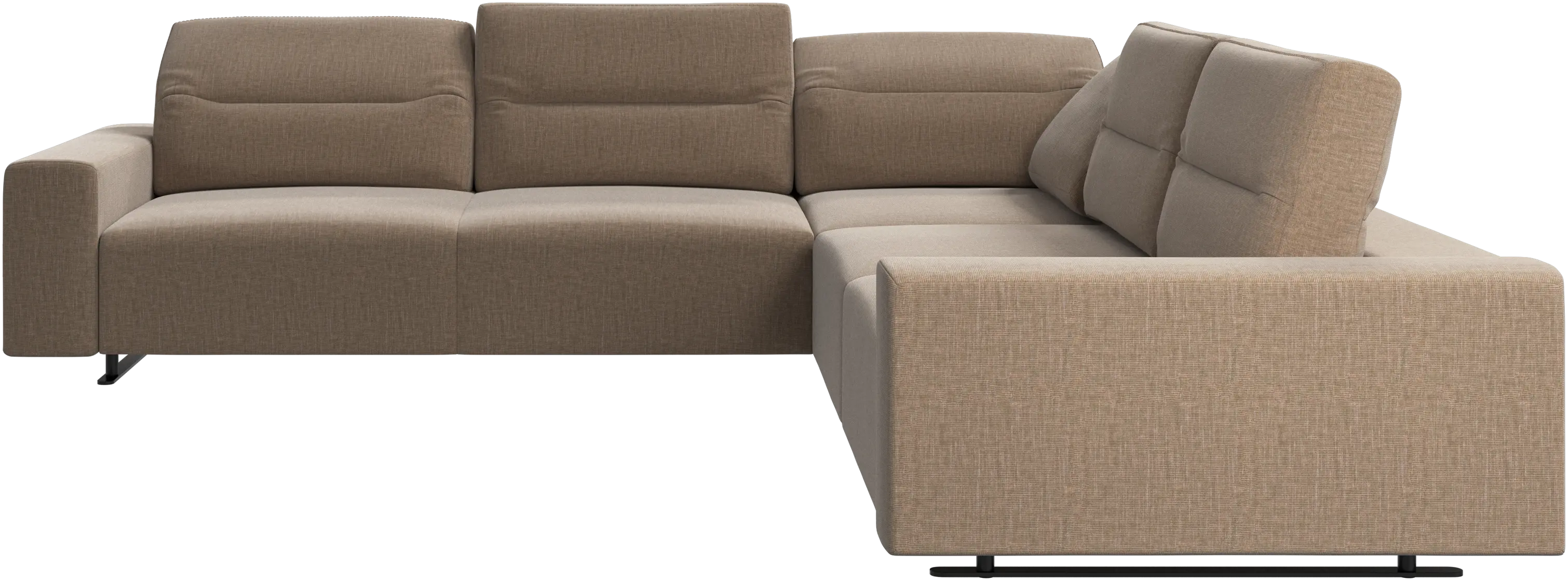 Hampton corner sofa with adjustable back