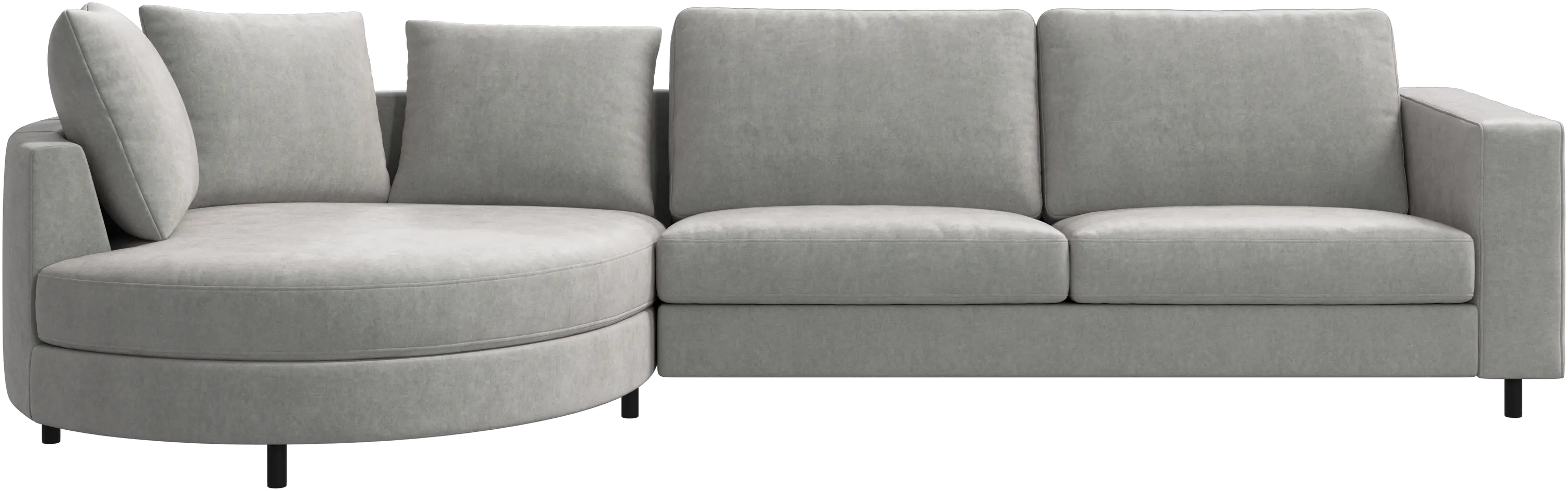 Indivi sofa with chaise longue left