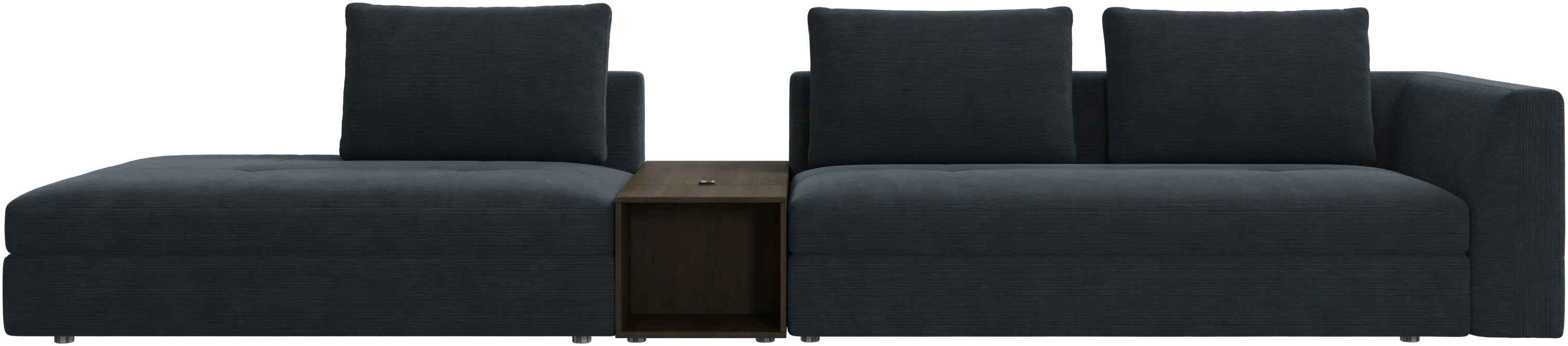 Bergamo 3 seater lounge sofa with storage