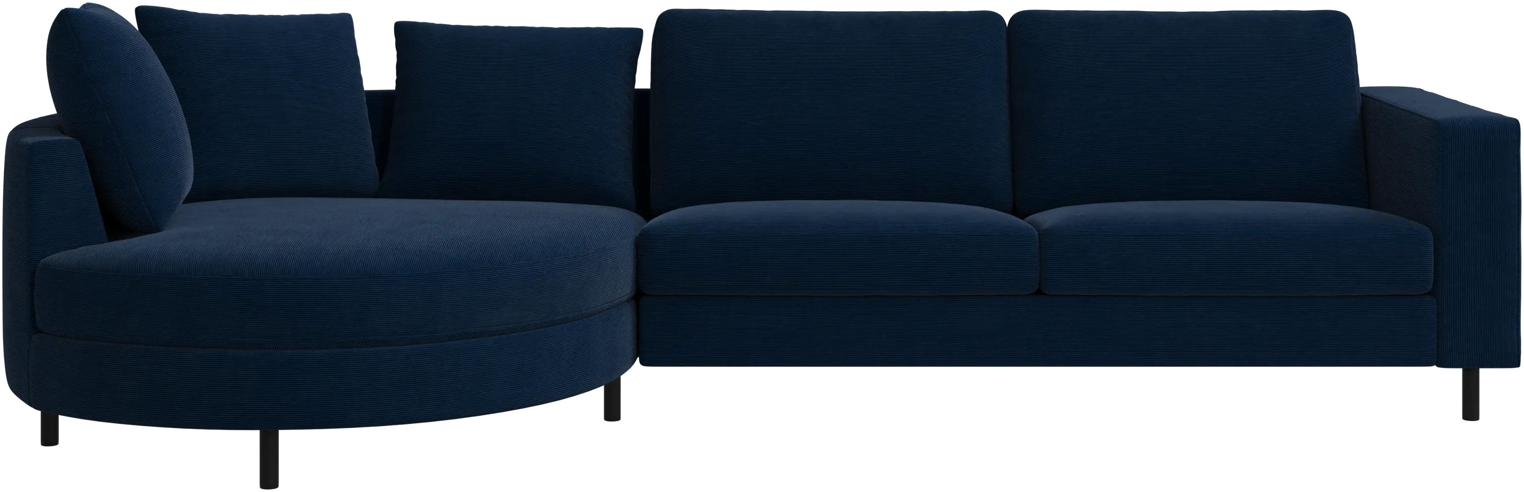 Indivi sofa with chaise longue left