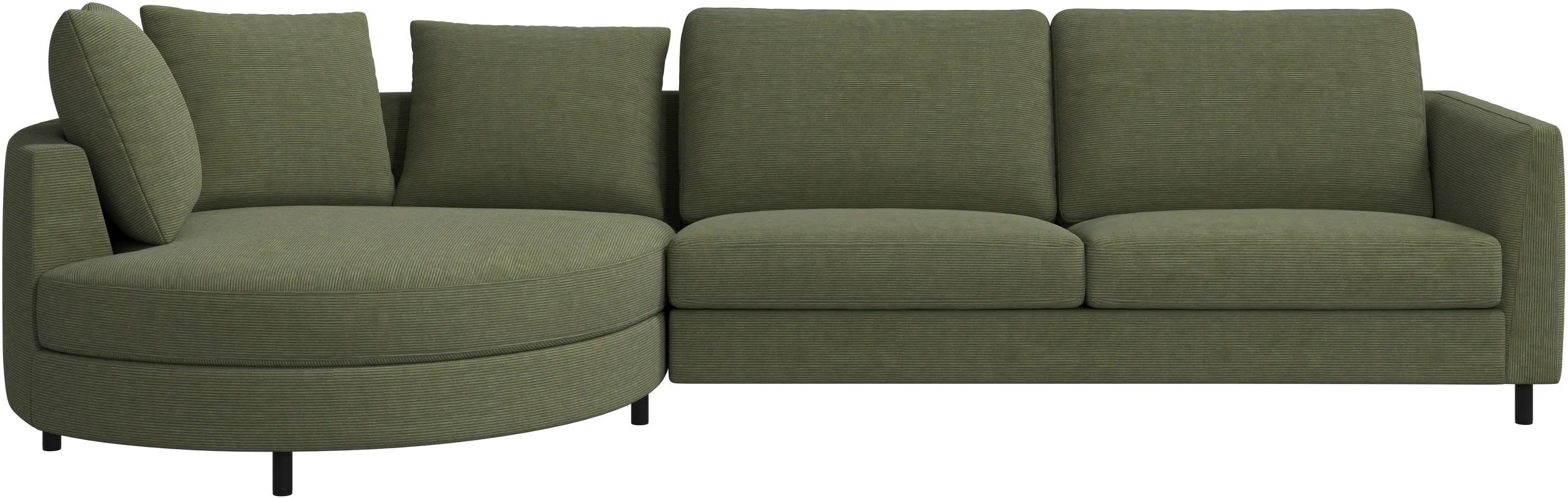 Indivi sofa with chaise longue left