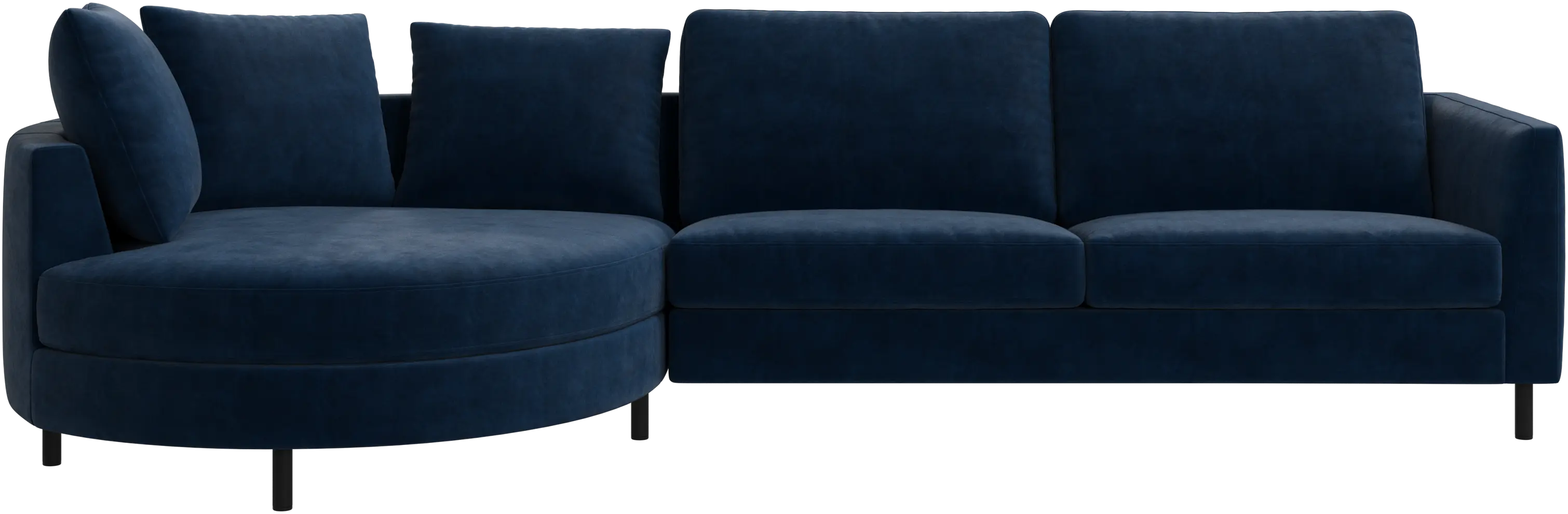 Sofá Indivi con módulo chaise-longue a la izquierda