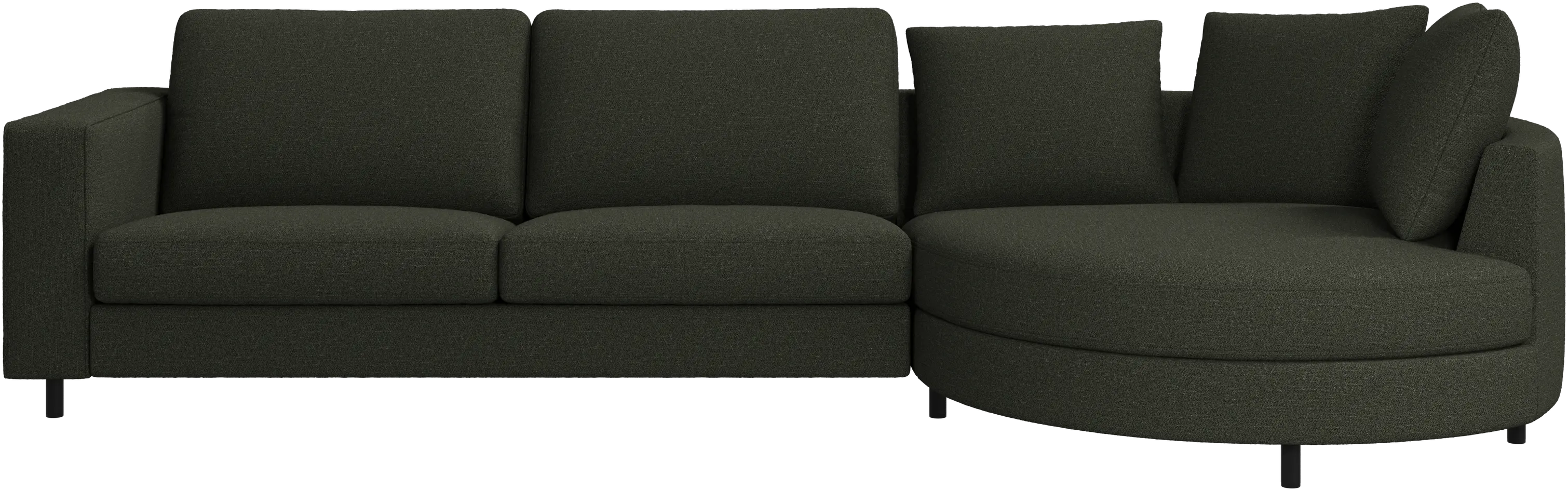 Indivi zitbank met chaise longue rechts