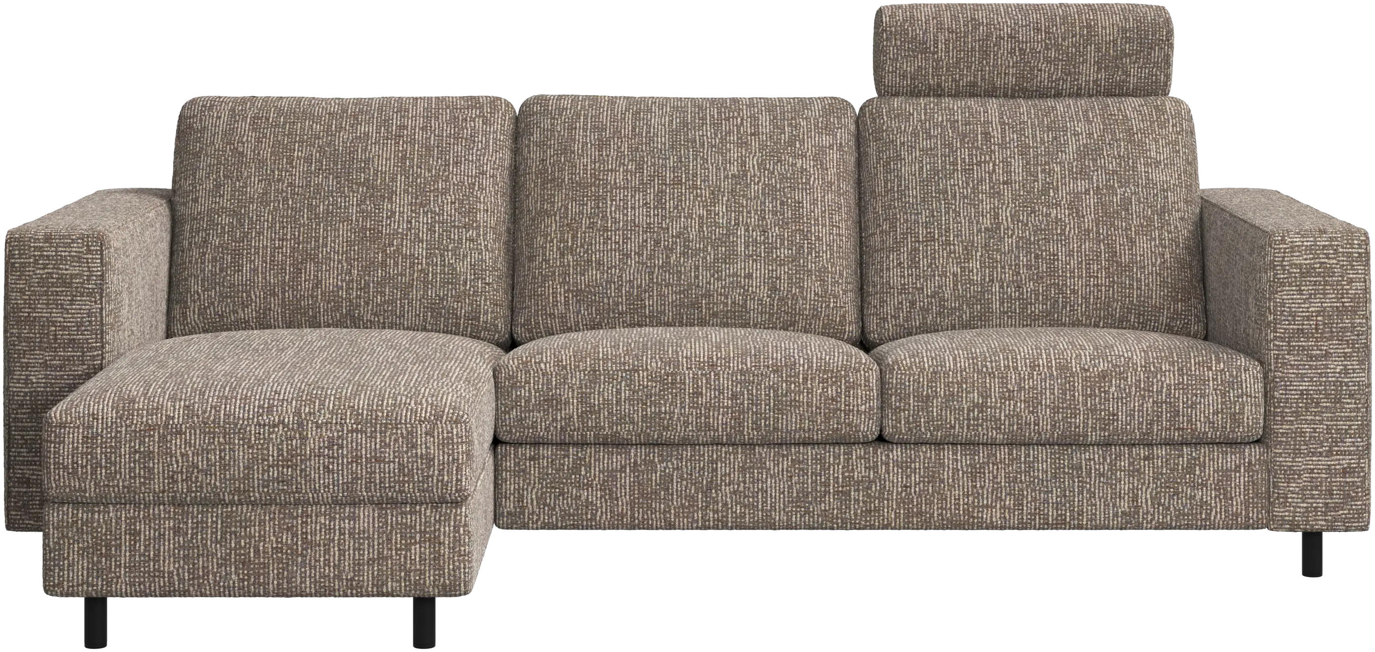 Indivi sofa with chaise longue left