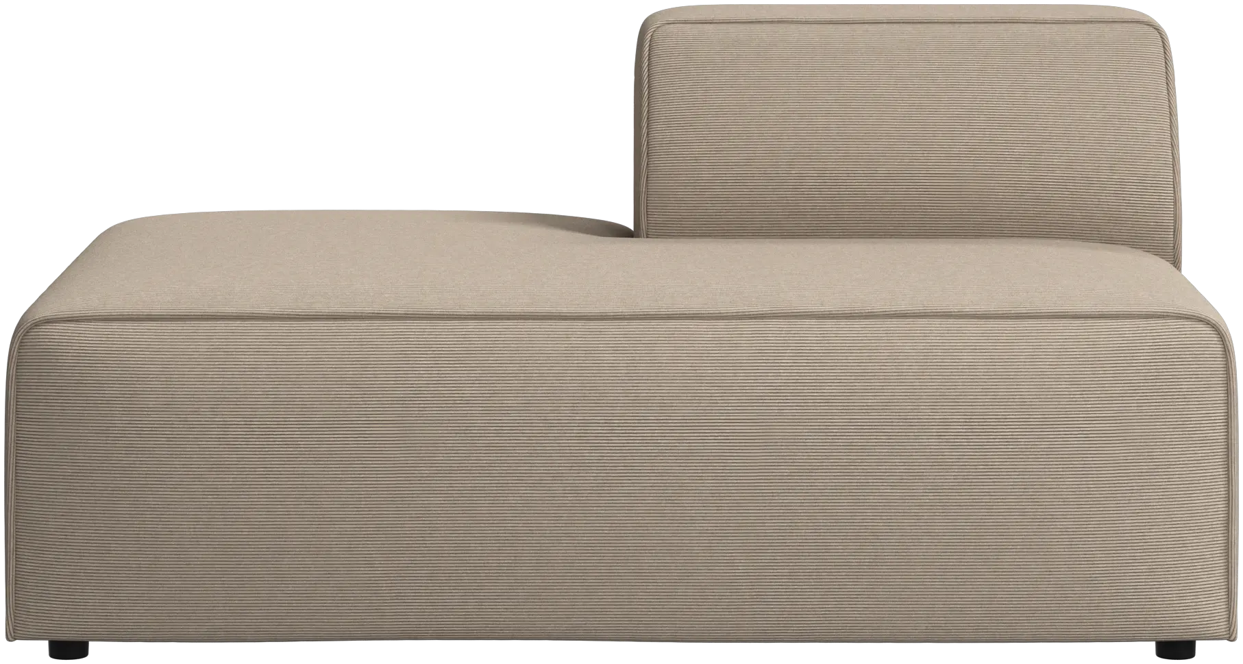 Carmo sofa with open end