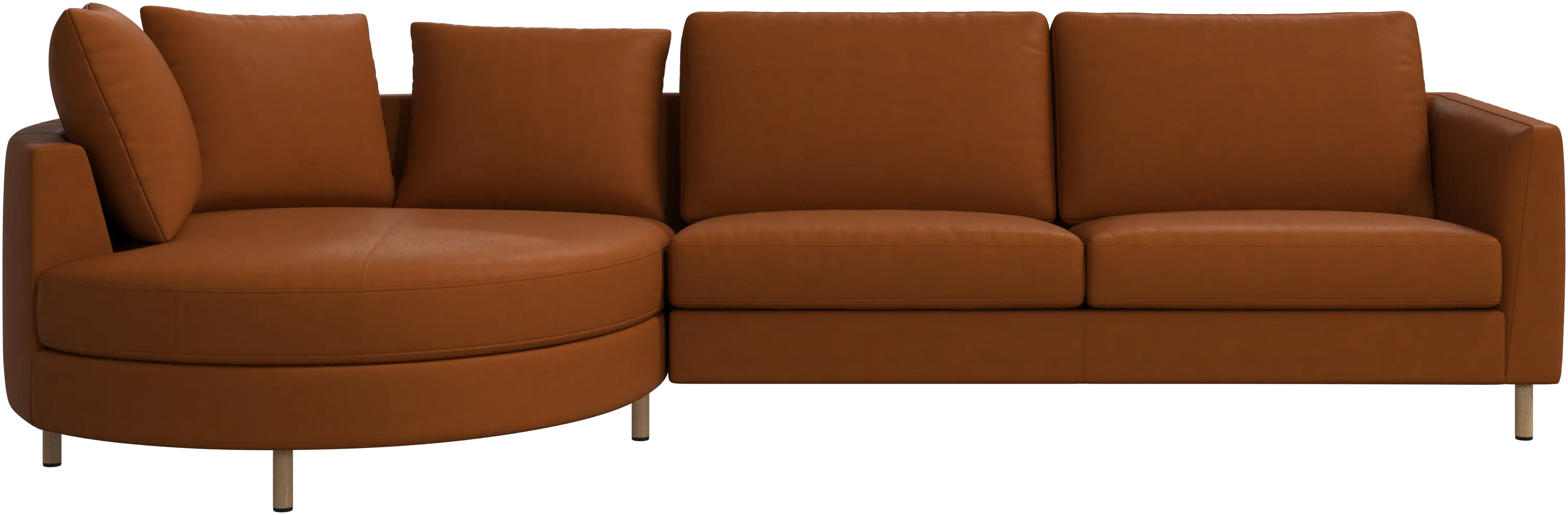 Indivi sofa with chaise longue left
