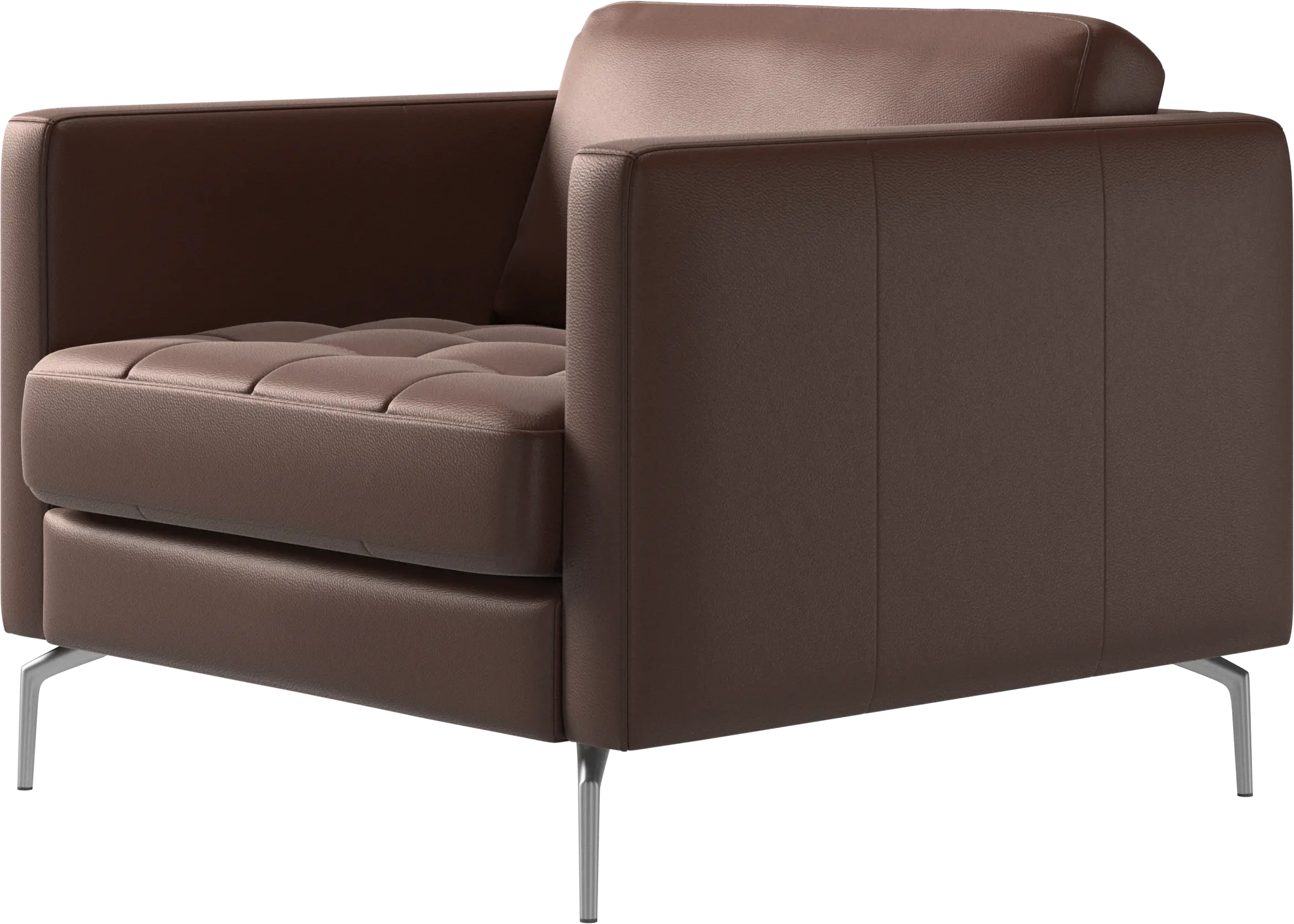 Osaka chair, tufted seat