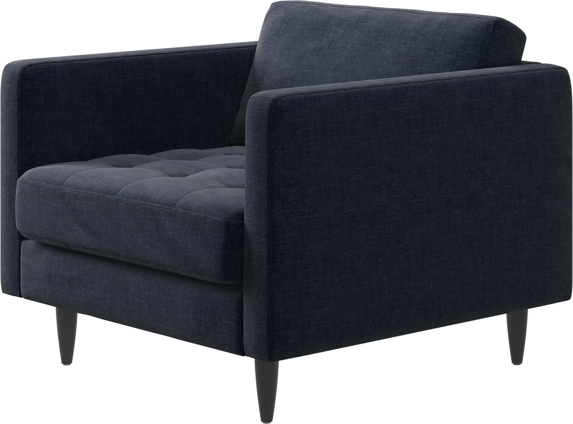 Osaka chair, tufted seat