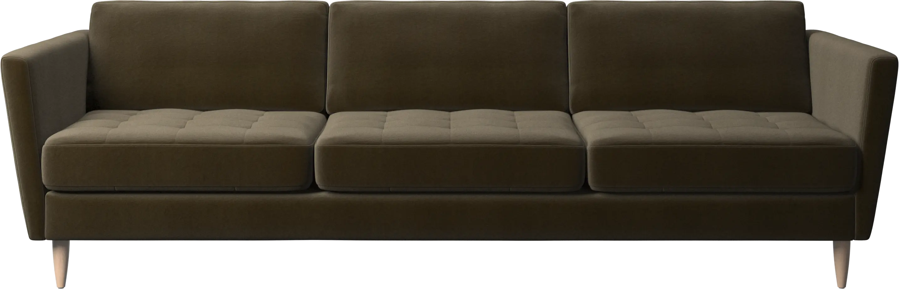 Osaka sofa, tufted seat