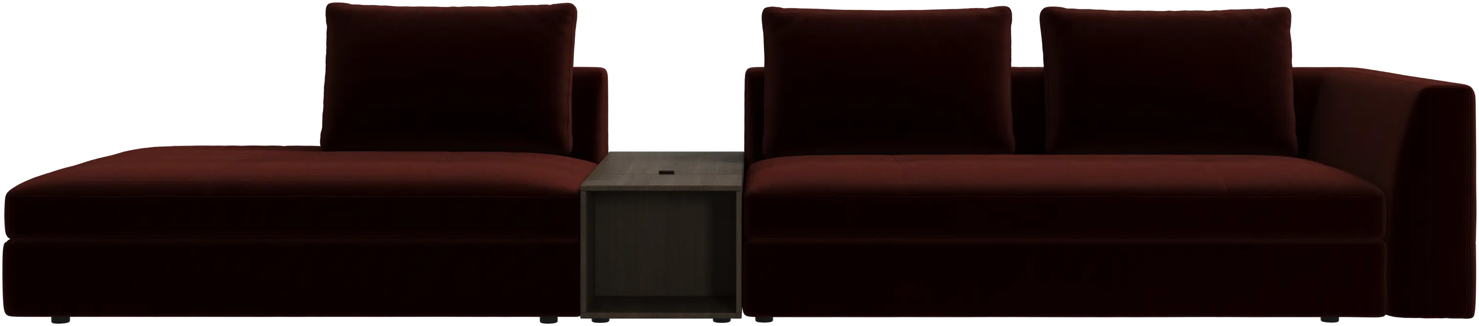 Bergamo 3 seater lounge sofa with storage