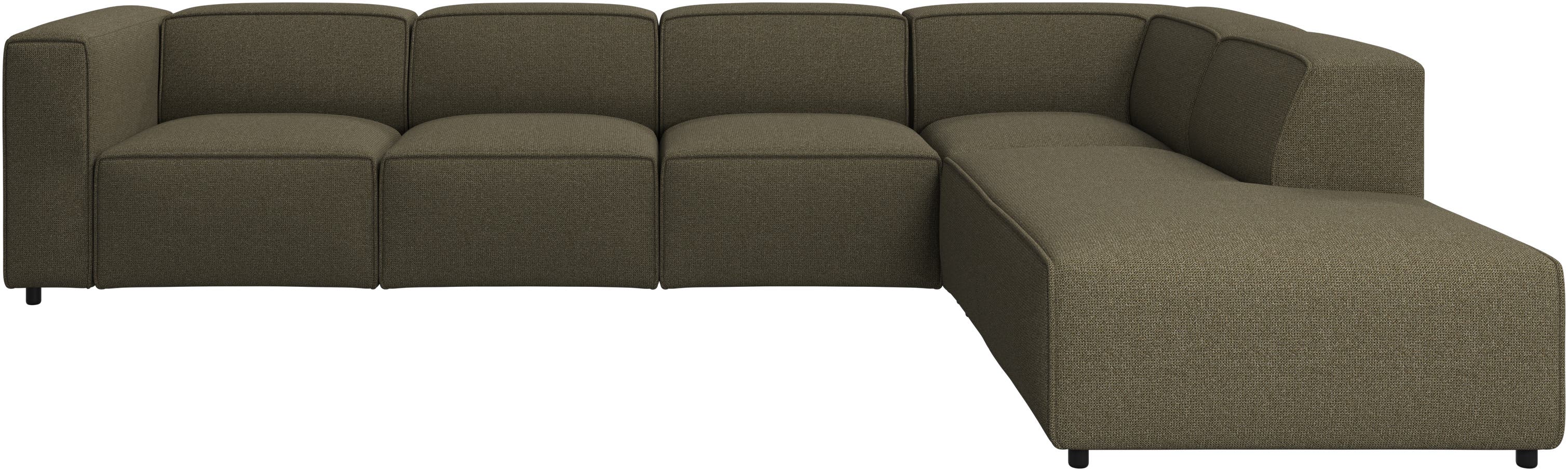 Sofa narożna Carmo z modułem wypoczynkowym