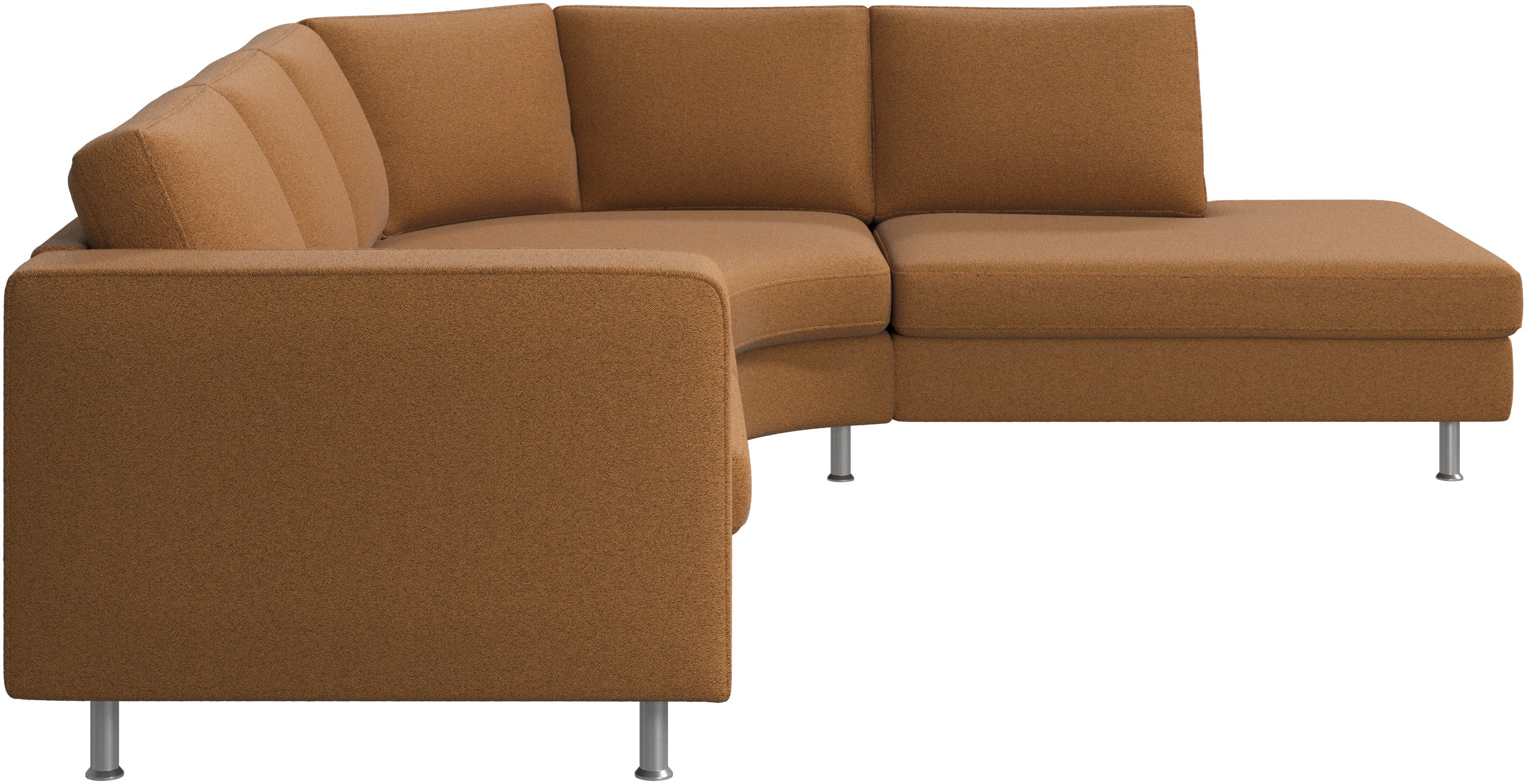Indivi Sofa mit rundem Loungemodul