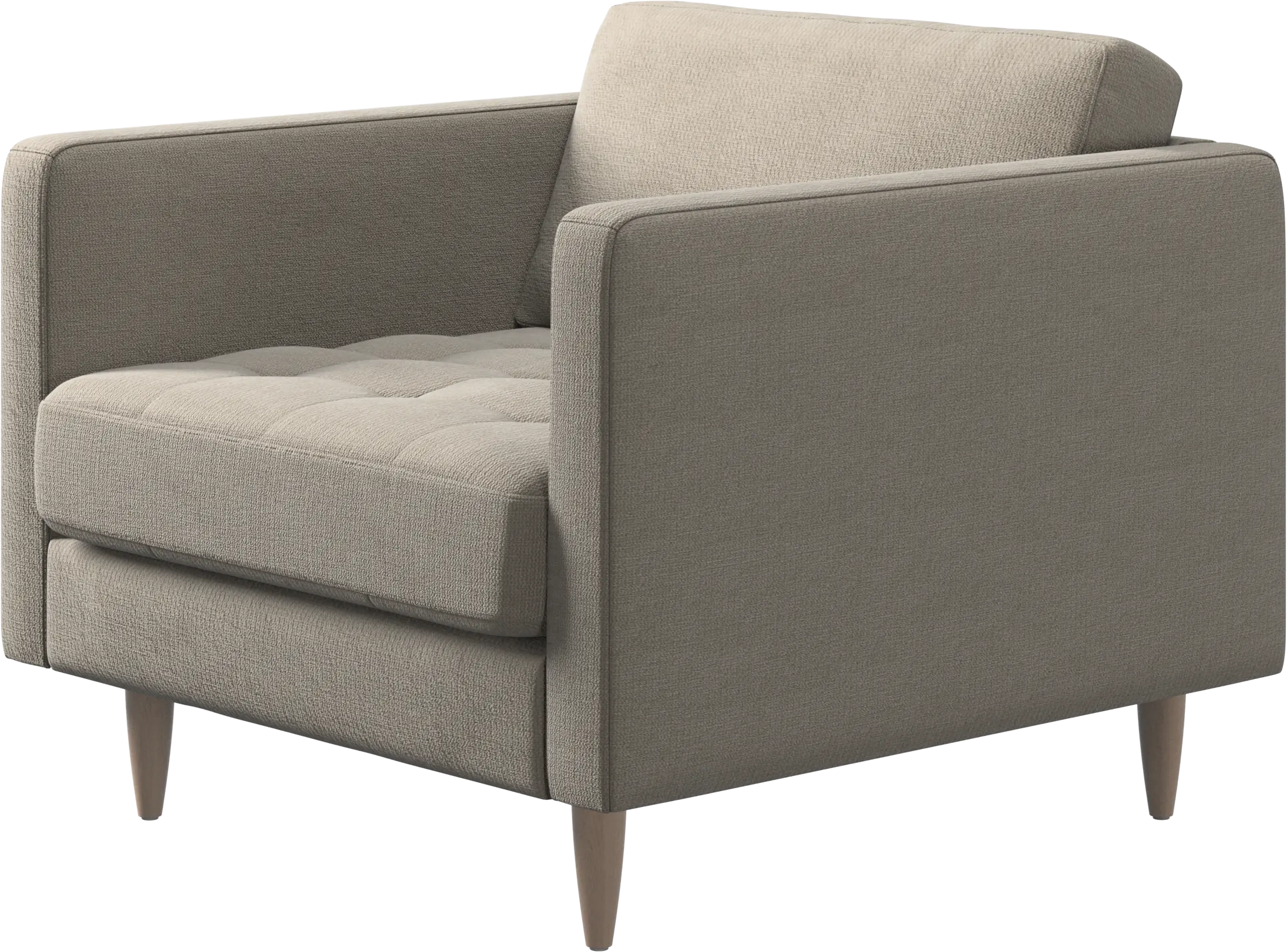 Osaka chair, tufted seat