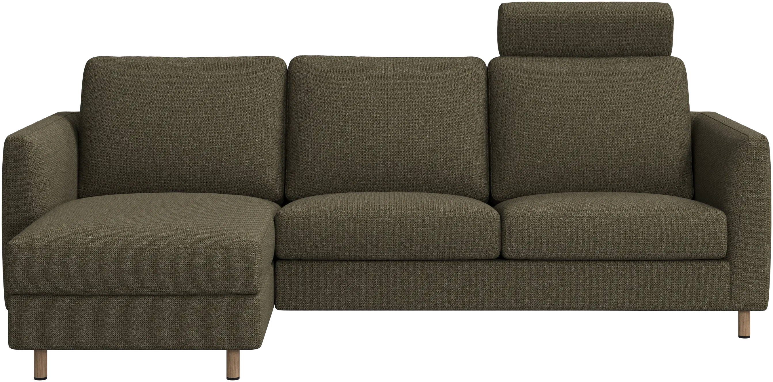 Indivi sofa with chaise longue left