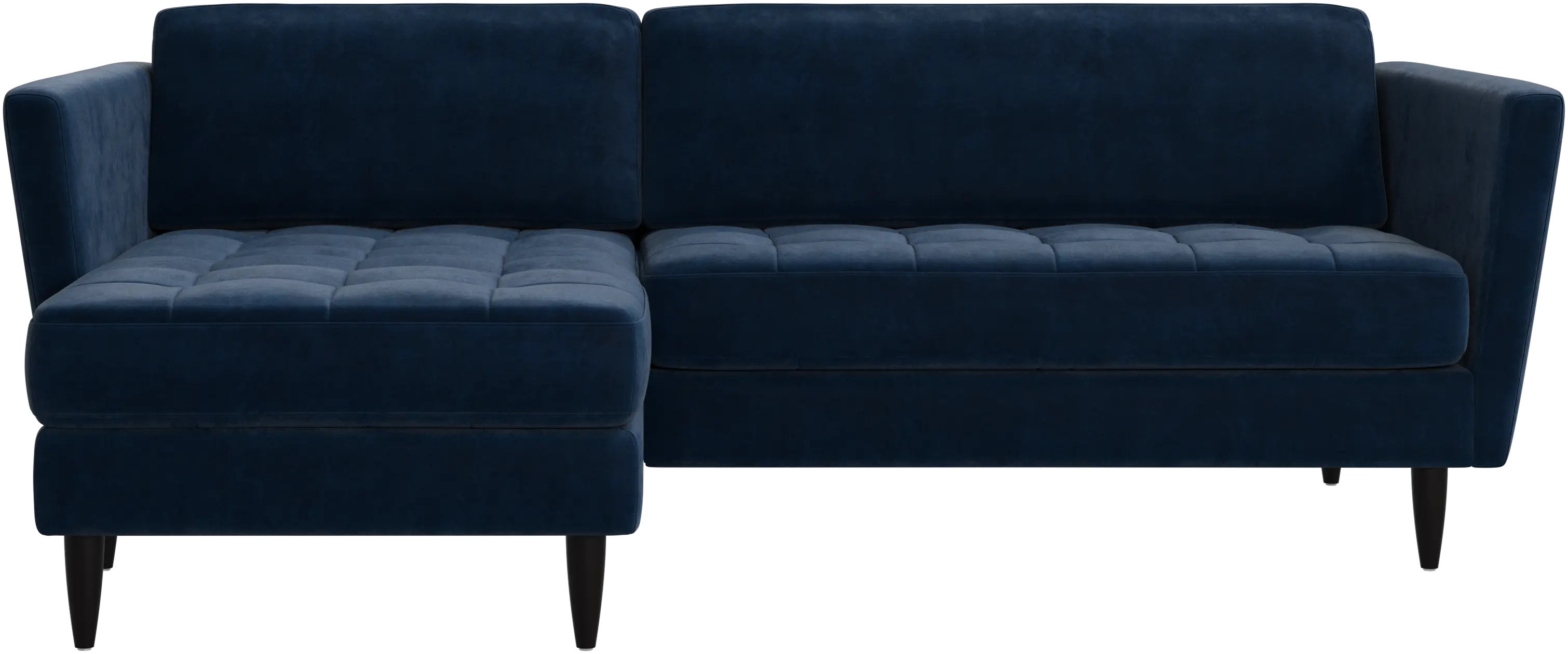 Osaka sofa with resting unit, tufted seat