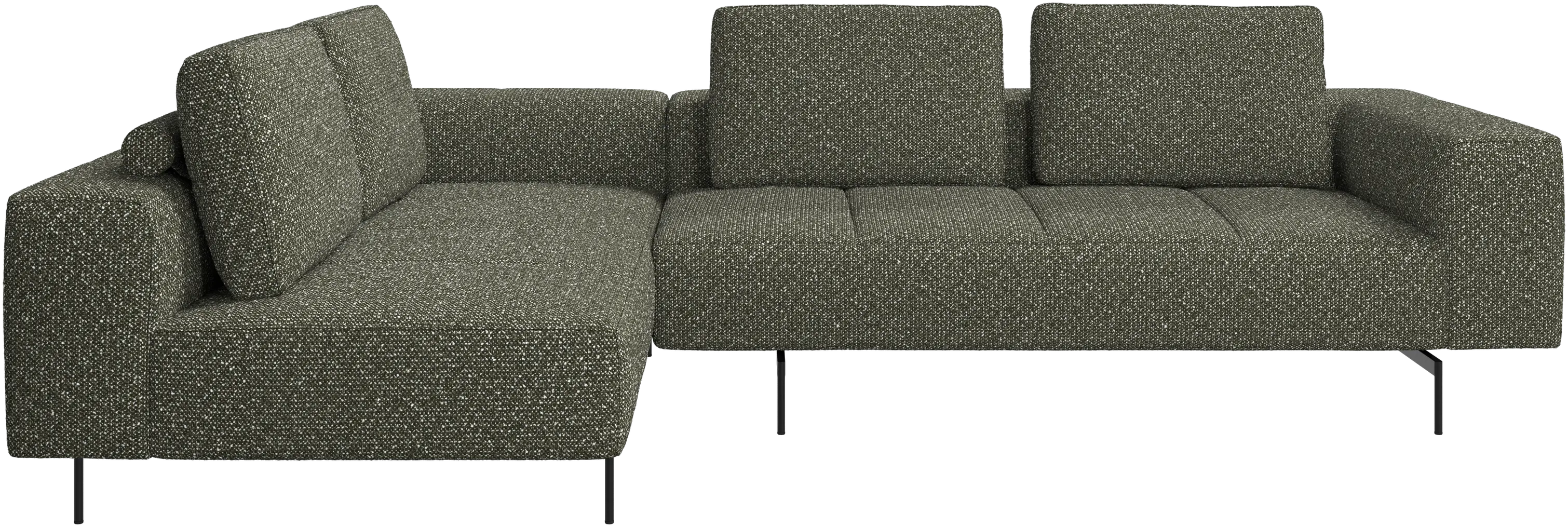 Amsterdam corner sofa with lounging unit