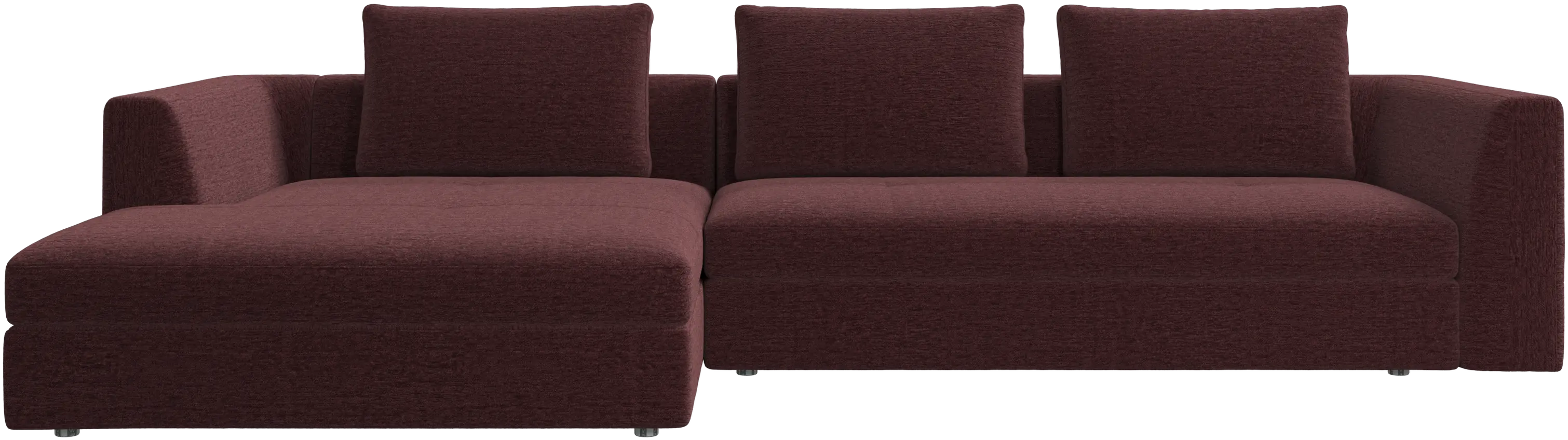 Bergamo sofa with resting unit