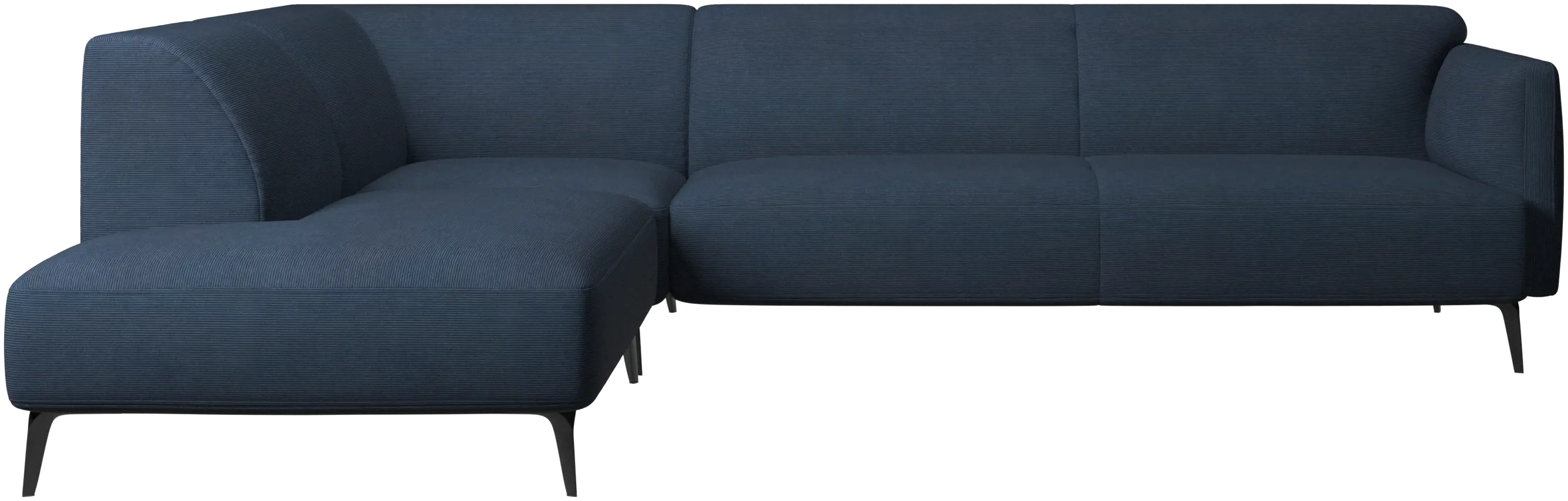 Modena corner sofa with lounging unit