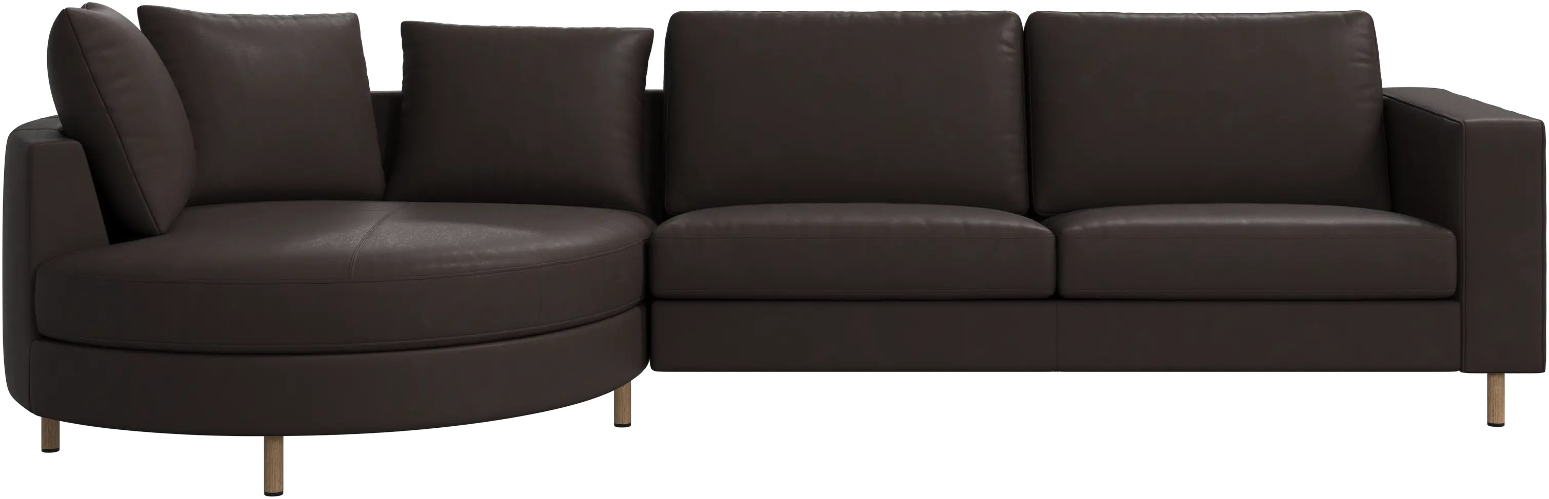 Indivi sofa with chaise longue left