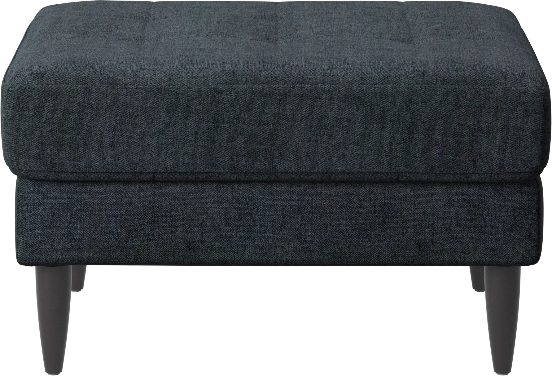 Osaka footstool, tufted seat
