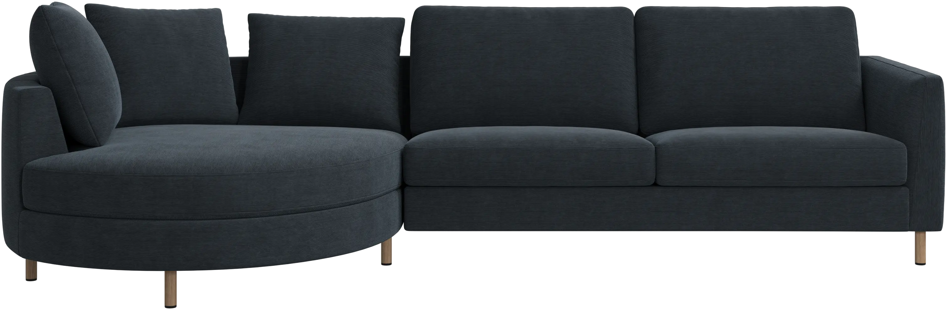 Indivi sofa with chaise longue left