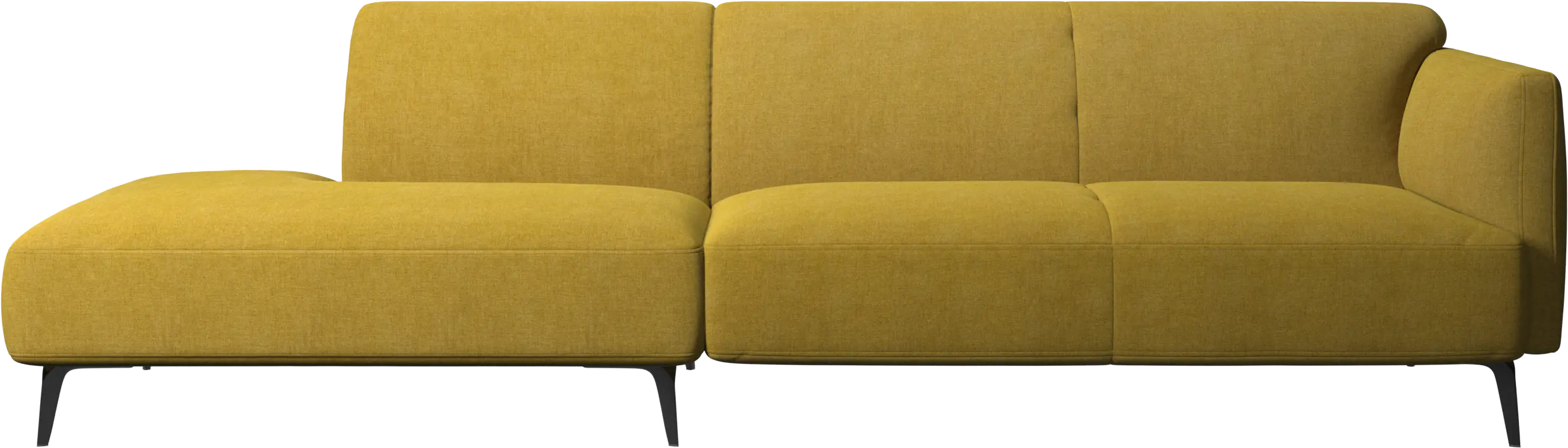 Modena sofa with lounging unit