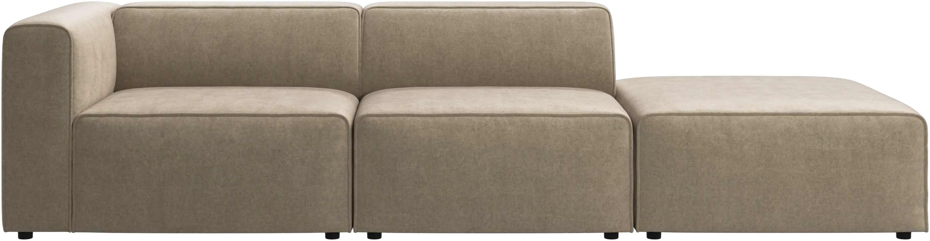 Carmo sofa with lounging units