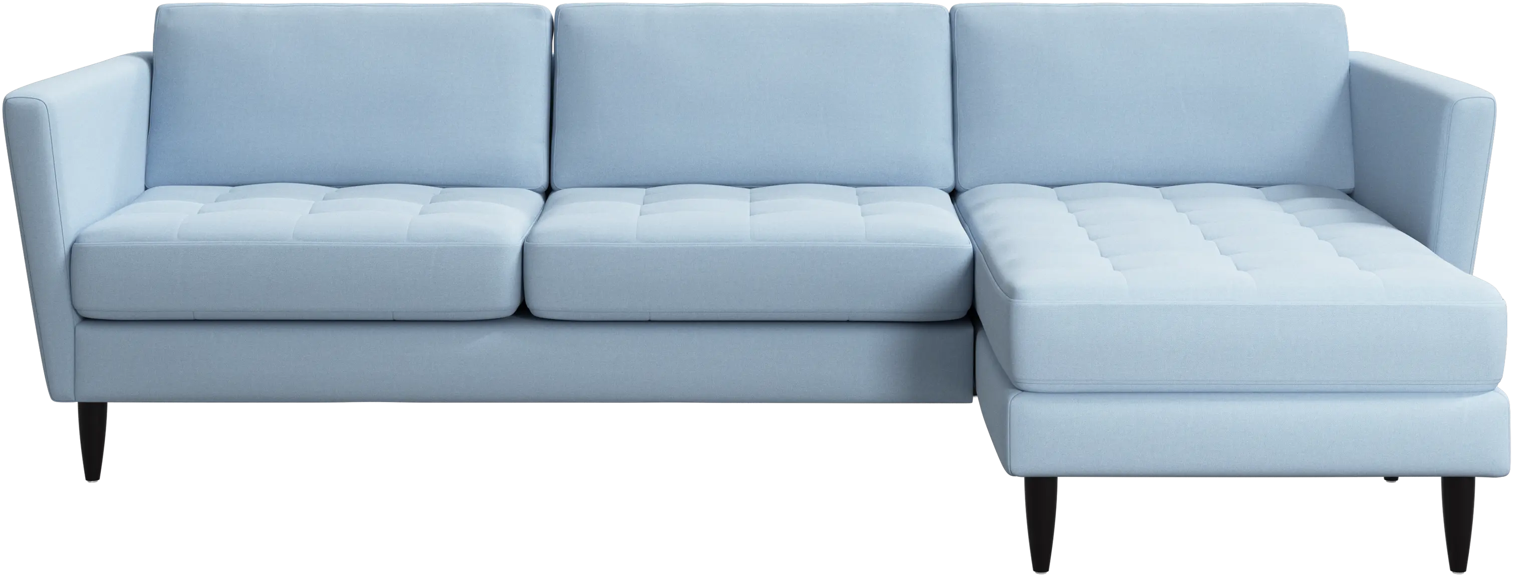 Osaka sofa with resting unit, tufted seat