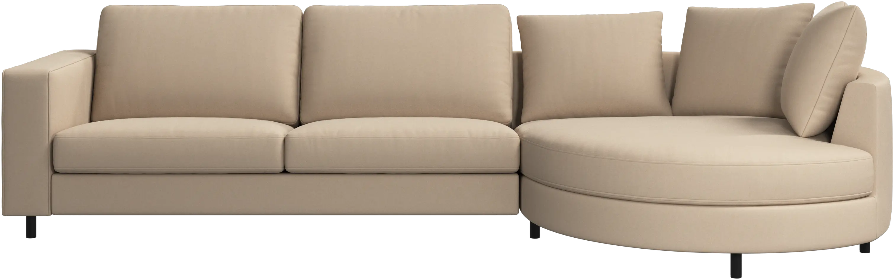 Indivi sofa med sjeselong, høyre