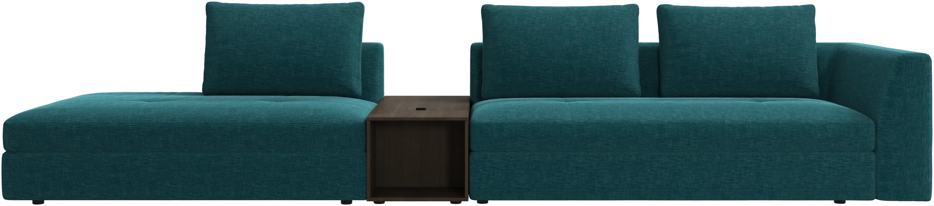 Bergamo 3 seater lounge sofa with storage