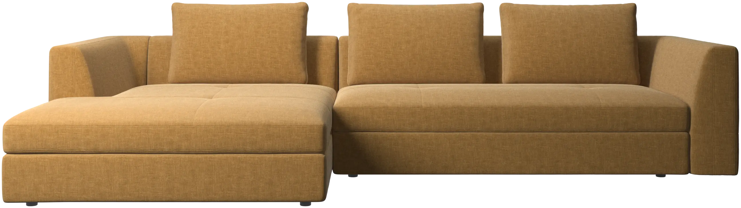 Bergamo sofa with resting unit