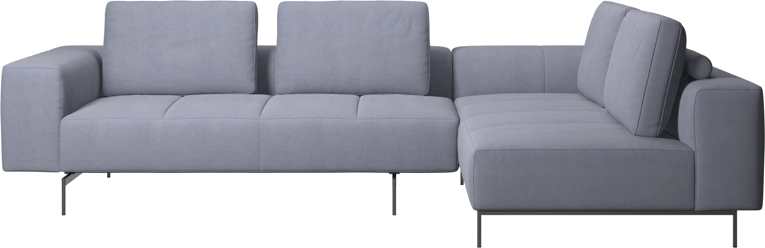 Amsterdam corner sofa with lounging unit