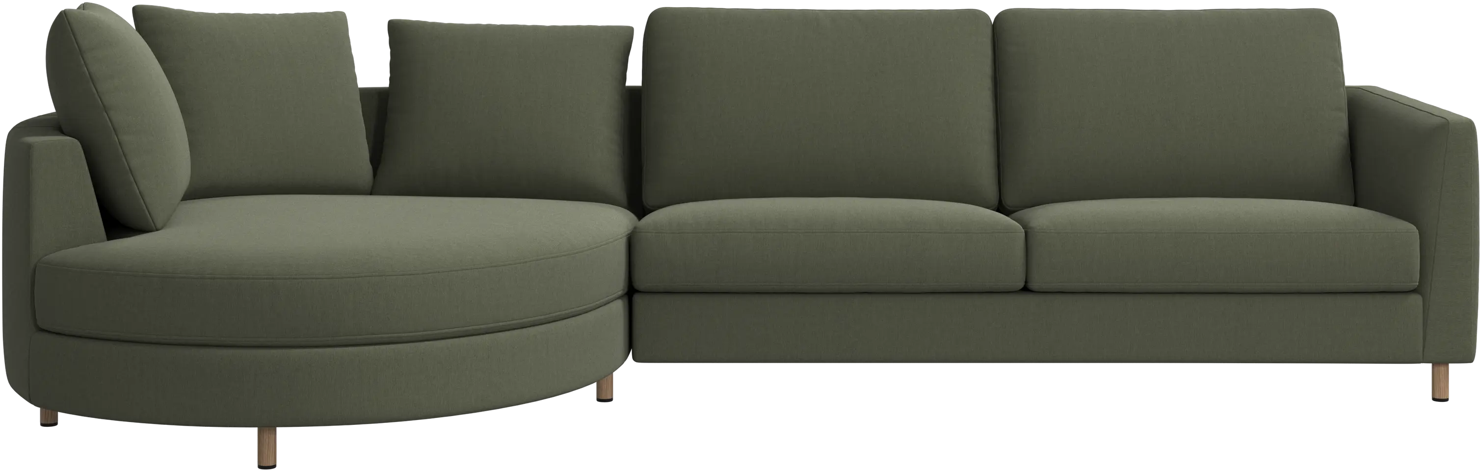 Indivi sofa with chaise longue left