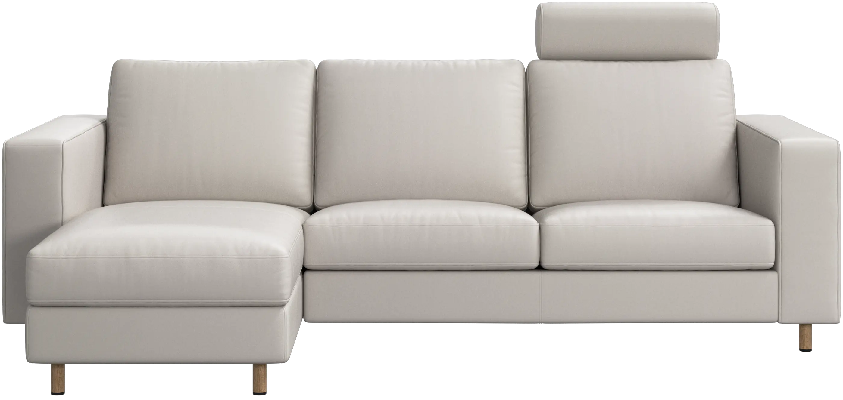 Indivi sofa with chaise longue left