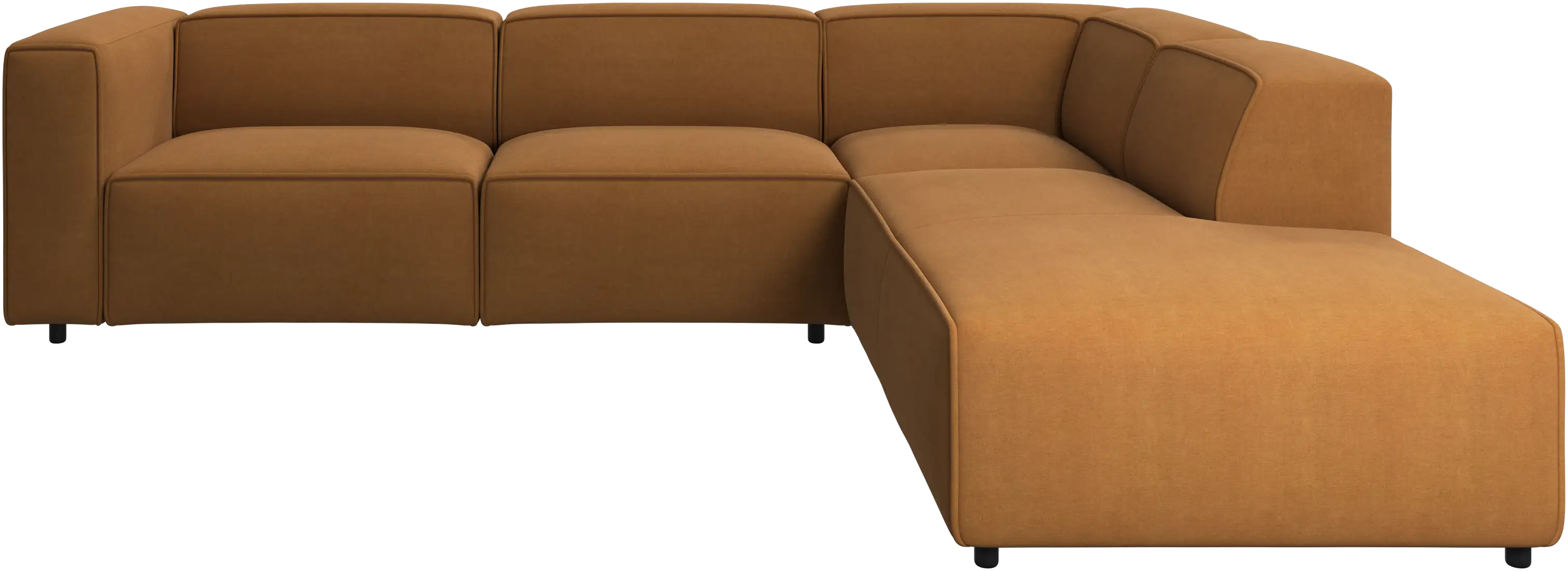 Rohová sedačka Carmo s oddychovým modulom