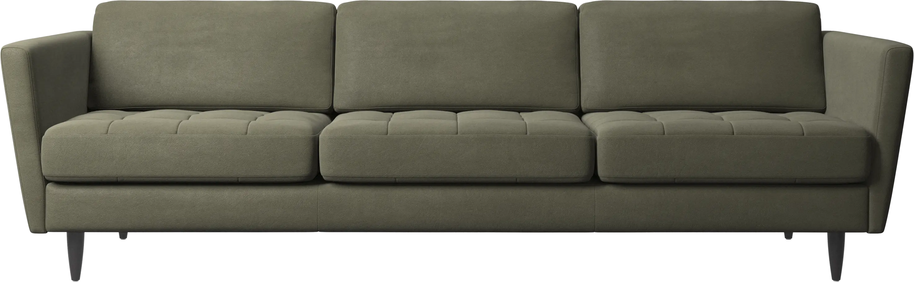 Sofá Osaka, asiento capitoné