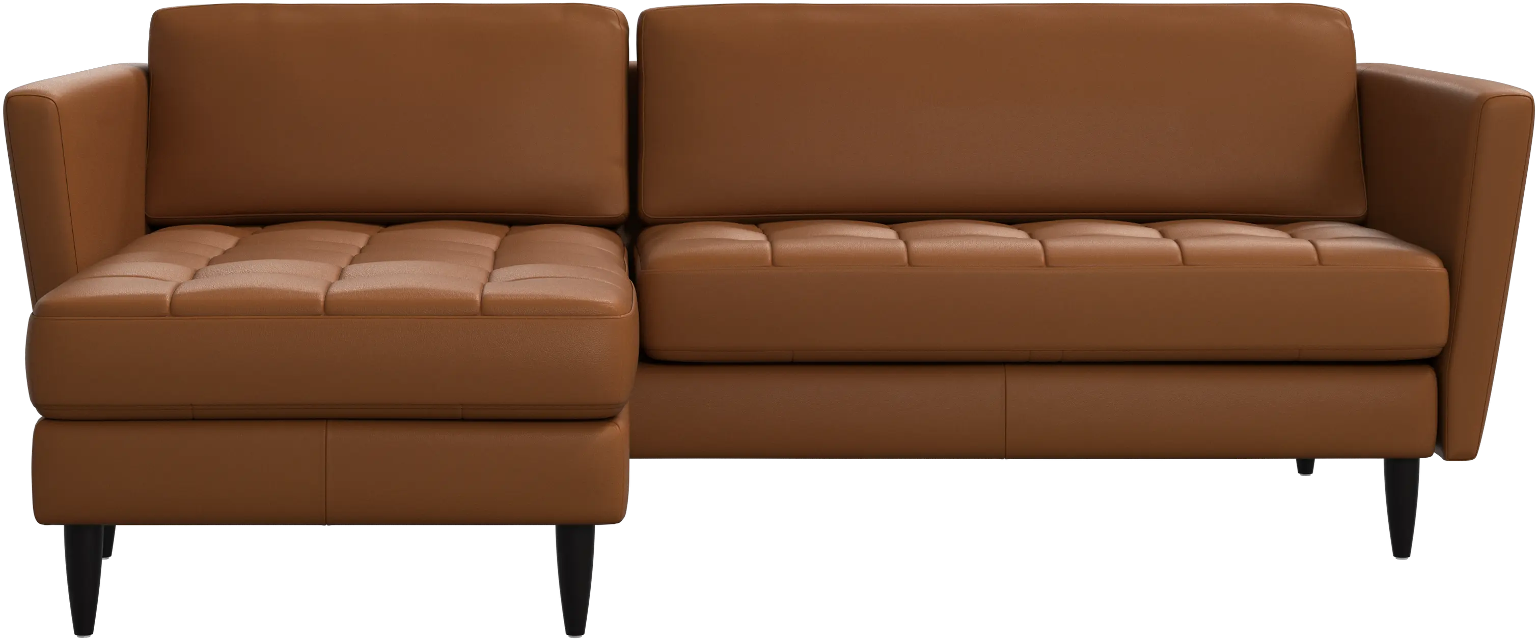 Osaka sofa with resting unit, tufted seat