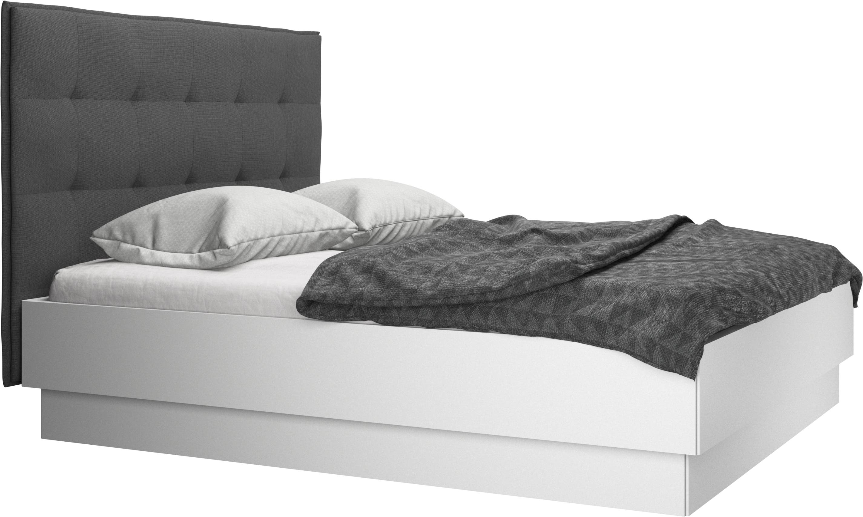 Lugano oppbevaringsseng med løftbar sengebunn, ekskl. madrass.