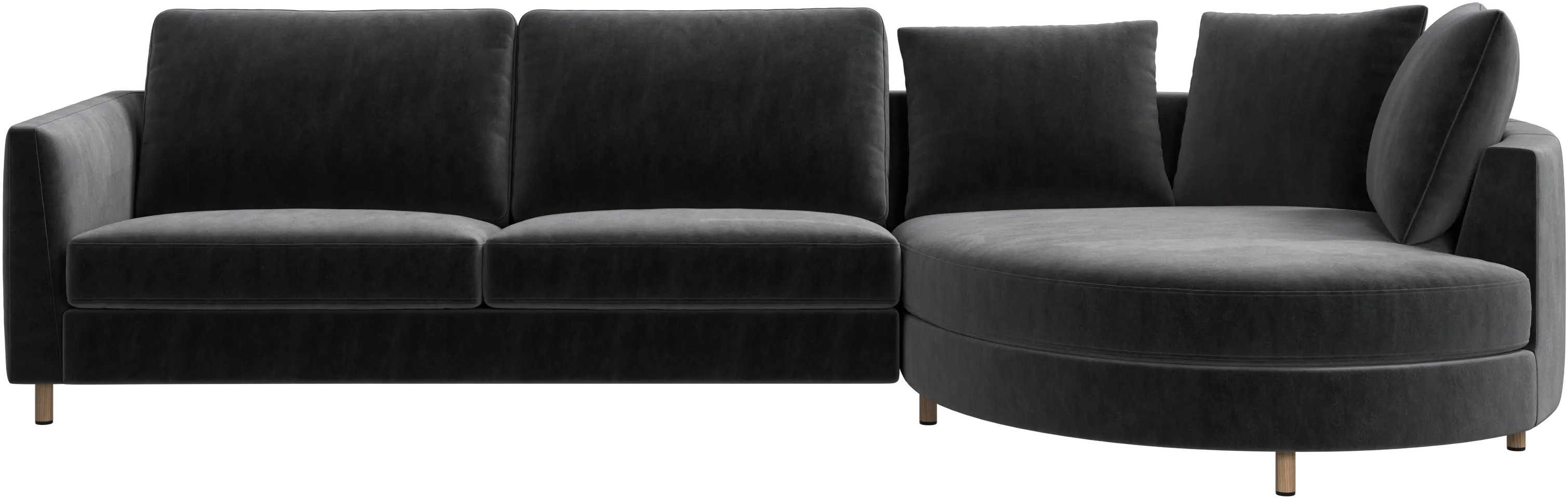 Indivi sofa with chaise longue right