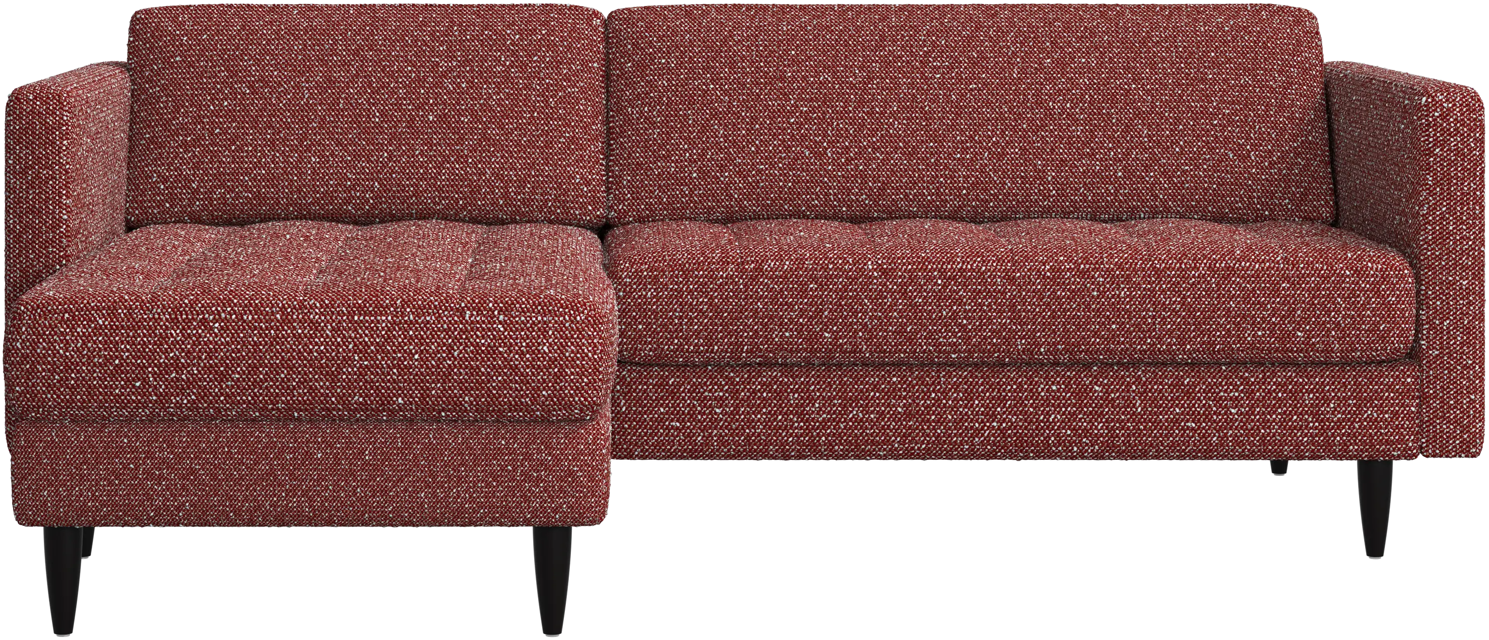 Osaka sofa with resting unit, tufted seat