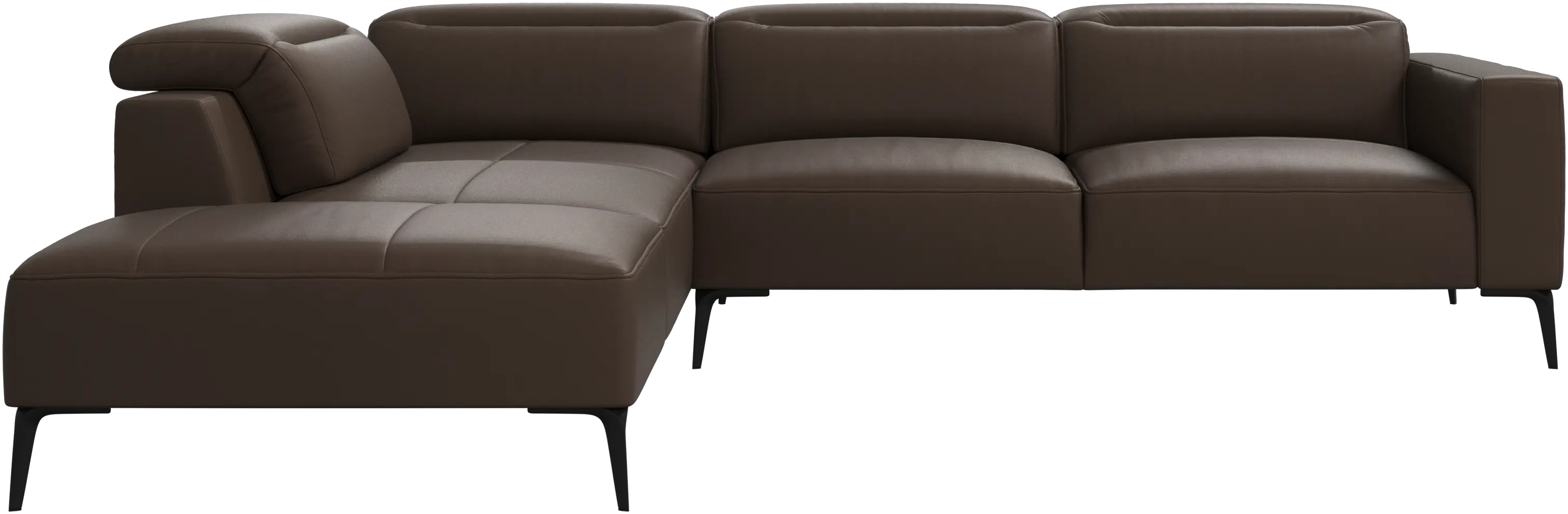 Zürich corner sofa with lounging unit