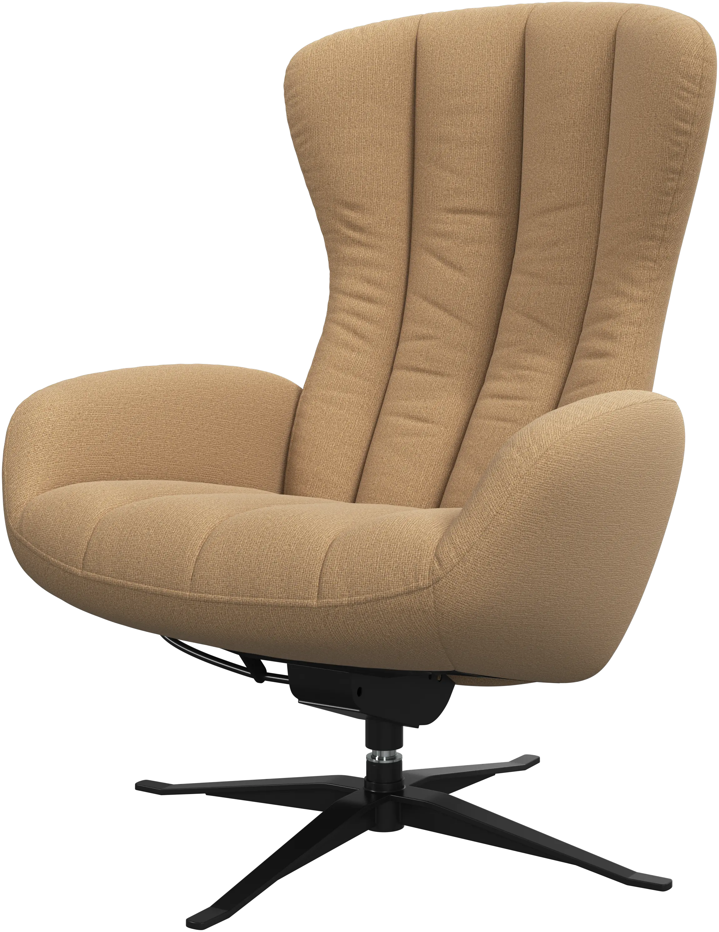 Tilburg recliner with swivel function and adjustable headrest