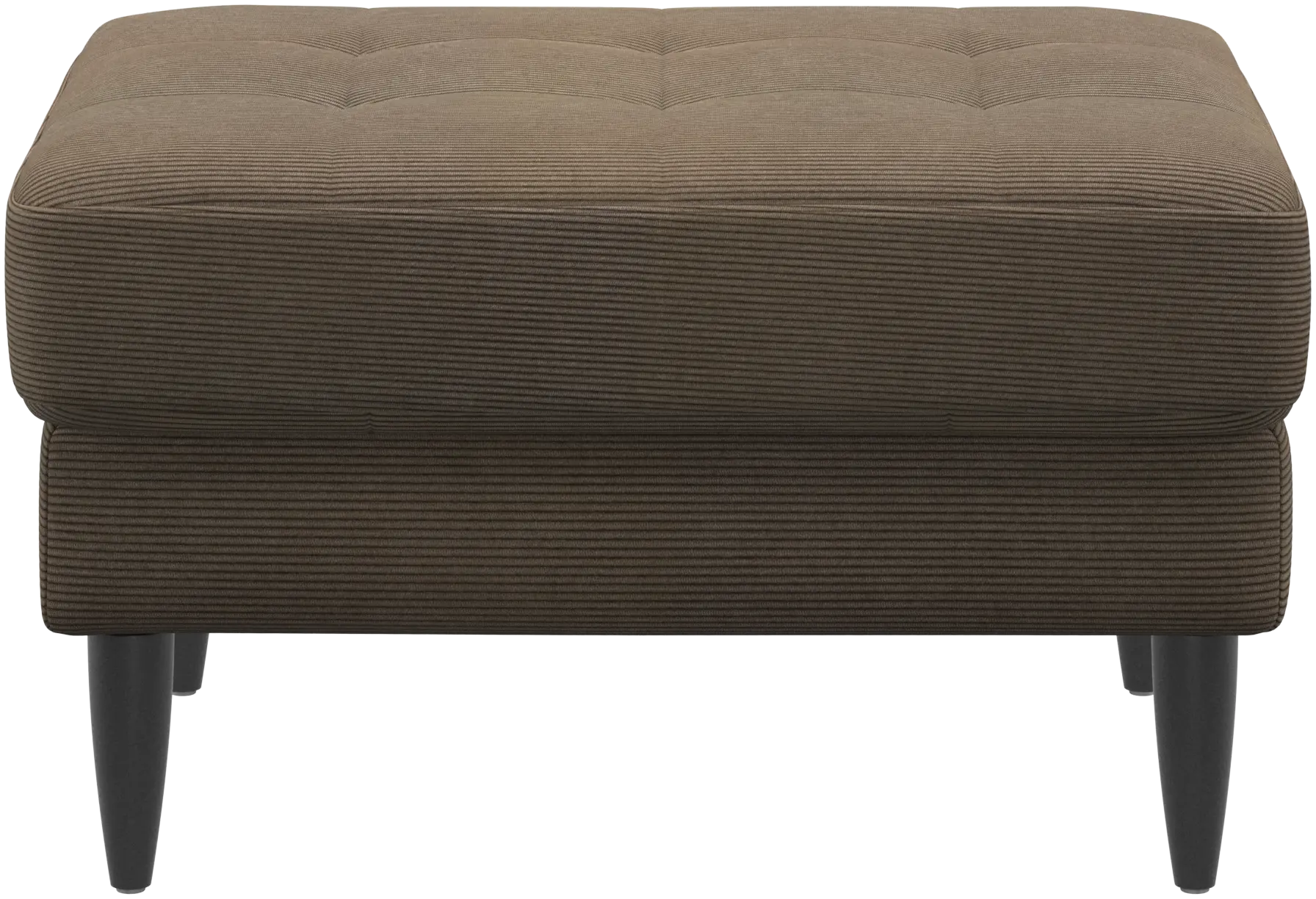 Osaka footstool, tufted seat