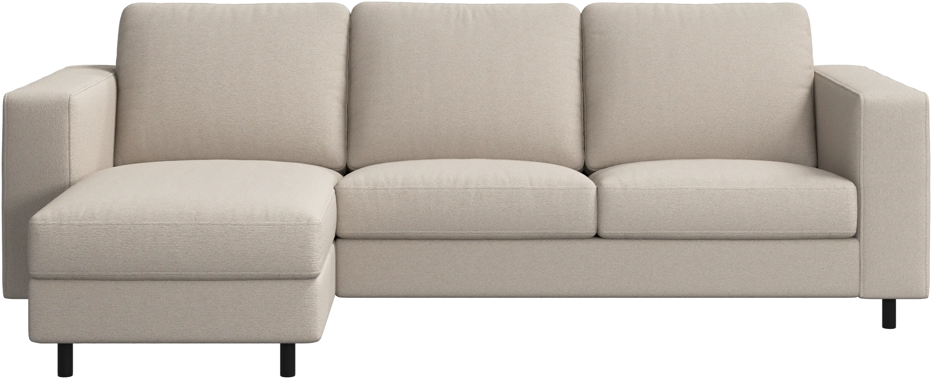 Indivi sofa with chaise longue left