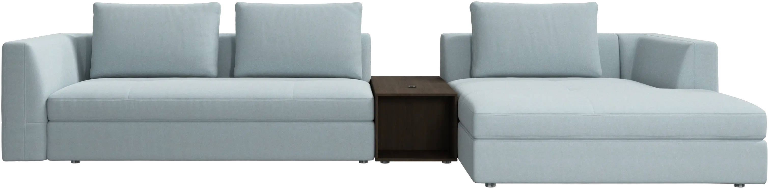 Szezlong Bergamo ze schowkiem